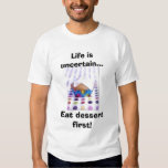 dessert person t shirt