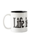 Life is unfair mugs