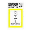 LIFE IS WHAT U MAKE OF IT, MAKE IT COUNT Postage postage by nikla01 LIFE IS WHAT U MAKE OF IT, MAKE IT COUNT Postage postage