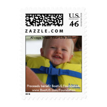 Life Jacket Postage stamps
