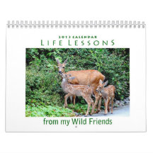 Life Lessons Animal Calendar 2013