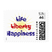 Life Liberty Happiness Stamps