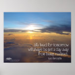 Life Lived for Tomorrow Print