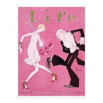 Life Magazine Cover Flapper 1926 Poster