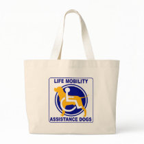LIFE MOBILITY ASSISTANCE DOGS bags