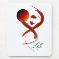 Life mousepad by mindpixels Life mousepad