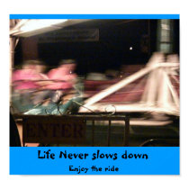 Life never slows down posters by upside84 Life never slows down posters
