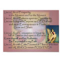 Life of Purpose Mantra Poster posters