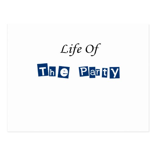 Life of the Party Postcards