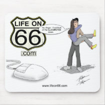 Life On 66 Mousepad mousepads