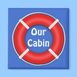 Life Ring Stateroom  Door Marker magnets