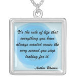 "LIFE RULES" PERSONALIZED NECKLACE