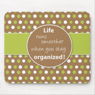 Life Runs Smoother Mousepad mousepad