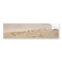 Life’s a beach bumper stickers