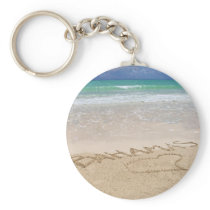 Life’s a beach keychain