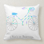 Life’s a Journey. Throw Pillow