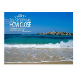 Life Success Inspirational Postcard