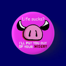 life sucks? button by xxxOinXxxx life sucks? button