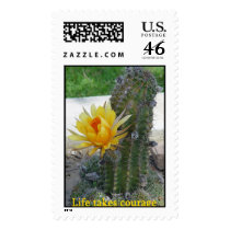 Life Takes Courage postage by kjtiggs Life Takes Courage postage