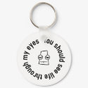 Life through my eyes- Autism keychain