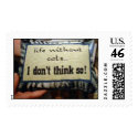 Life without cats postage by Barbelle156 Life without cats postage