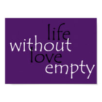 life without love posters
