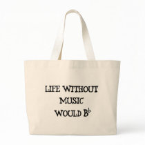 Life Without Music bags