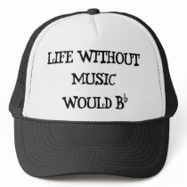 Life Without Music Trucker Hats