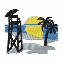 Lifeguard Chair embroidered shirts by ZazzleEmbroidery Lifeguard Chair embroidered shirts