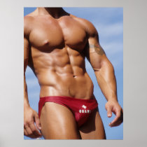 Lifeguard Color Poster