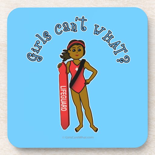 Lifeguard Girl - Dark Coasters