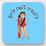 Lifeguard Girl - Light Coasters