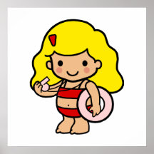 Lifeguard girl posters