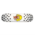 Lifeguard girl skate boards