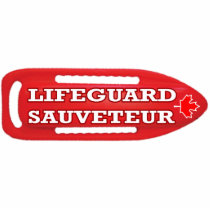 Lifeguard/Sauveteur Photo Cutout