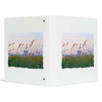 Lifeguard shack on Florida beach picture Binder