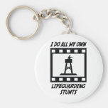 Lifeguarding Stunts Key Chain