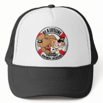 Lifeline : Support Amimal Rescue Trucker Hat