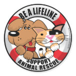 Lifeline : Support Amimal Rescue stickers
