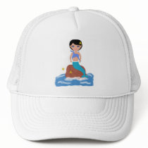 Lifen the Mermaid Cap hats by KirstenEdwards Lifen the Mermaid Cap hats