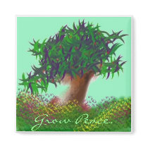 LifePeaceTree, Grow Peace. magnets