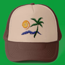 Life's a Beach hats by DonnaSK Life's a Beach hats