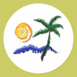 Life's a Beach stickers
