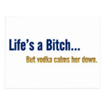 Life's a Bitch Postcard