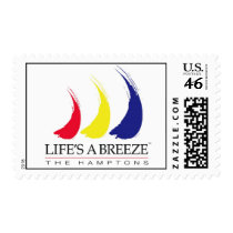 Life's a Breeze™_Hamptons postage postage by FUNauticals Life's a Breeze™_Hamptons postage postage