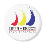 Life's a Breeze™_Paint-The-Wind_Santa Barbara Refrigerator Magnets