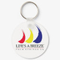 Life's a Breeze™_Palm Springs keychain by FUNauticals Life's a Breeze™_Palm Springs keychain