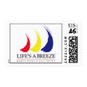 Life's a Breeze™_Santa Monica postage postage by FUNauticals Life's a Breeze™_Santa Monica postage postage