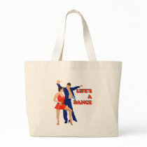 Life's A Dance Canvas Bag