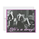 Life's a Drag Custom Invites